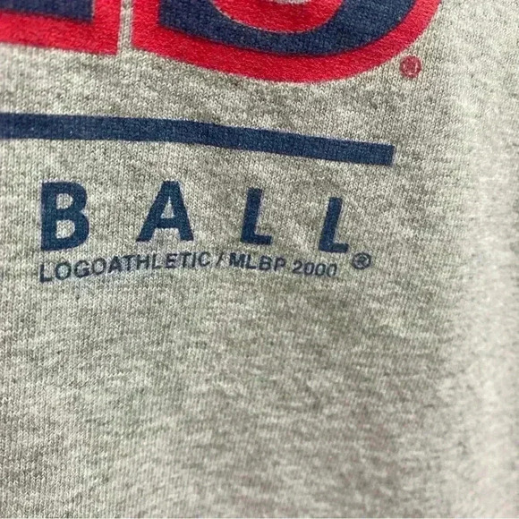 Vintage Logo Athletic Atlanta Braves MLB 2000 Sleeveless Shirt Size XL - Picture 3 of 5